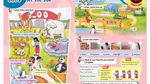 connect primary 3/Unit5/At the zoo/نصوص استماع الوحده الخامسه كونكت الصف الثالث الابتدائي