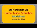 Start Deutsch A1 Hören, Lesen und Schreiben modelltest mit Lösung am Ende || Vid - 20