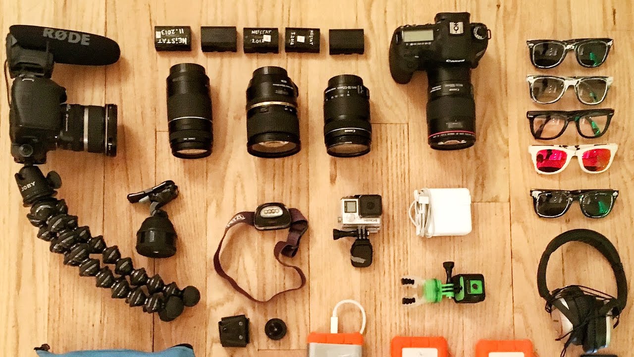 travel vlogger equipment