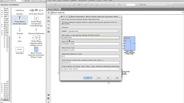 Wind power plant model in Simulink