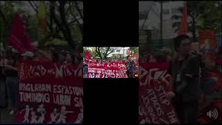Students and faculty of UP Diliman stage a Protest on Sept 12 to call out government coruption.