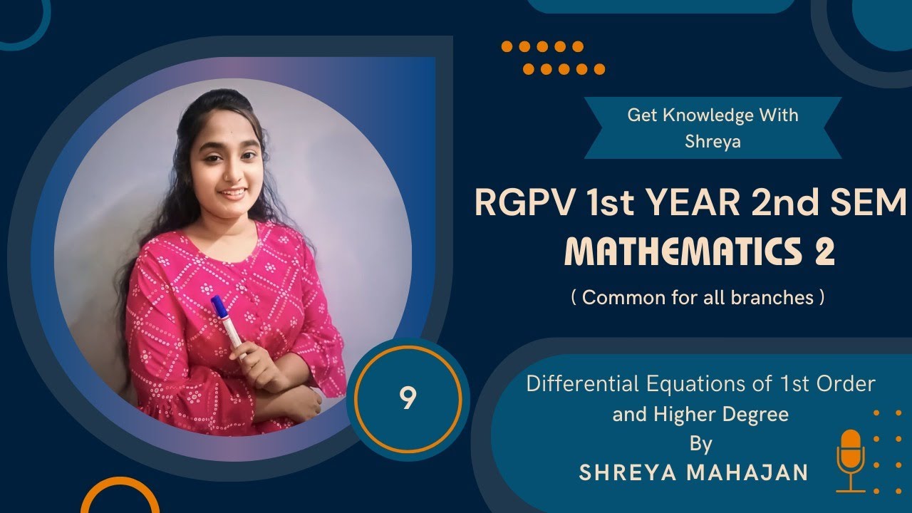 ordinary-differential-equation-of-first-order-and-higher-degree-youtube