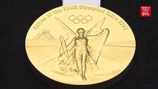 Medals unveiled on 1 yr Olympic countdown