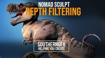 Depth Filtering for painting your model in the nomad app brand new feature
