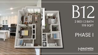 B12 | #2-4007 | Phase I | Two Bedroom | Virtual Tour | McEwen Northside Apartments