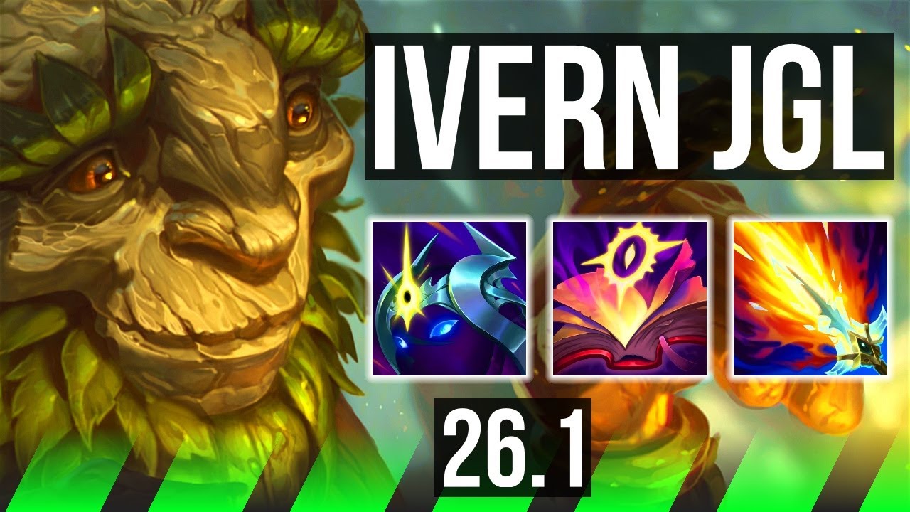 IVERN vs MORGANA (JGL) | 24K damage | NA Master | 26.1