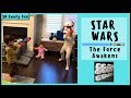 Star wars  the force awakens  3n family fun movie role play