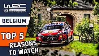 Top 5 Reasons to Watch WRC Ypres Rally Belgium 2022