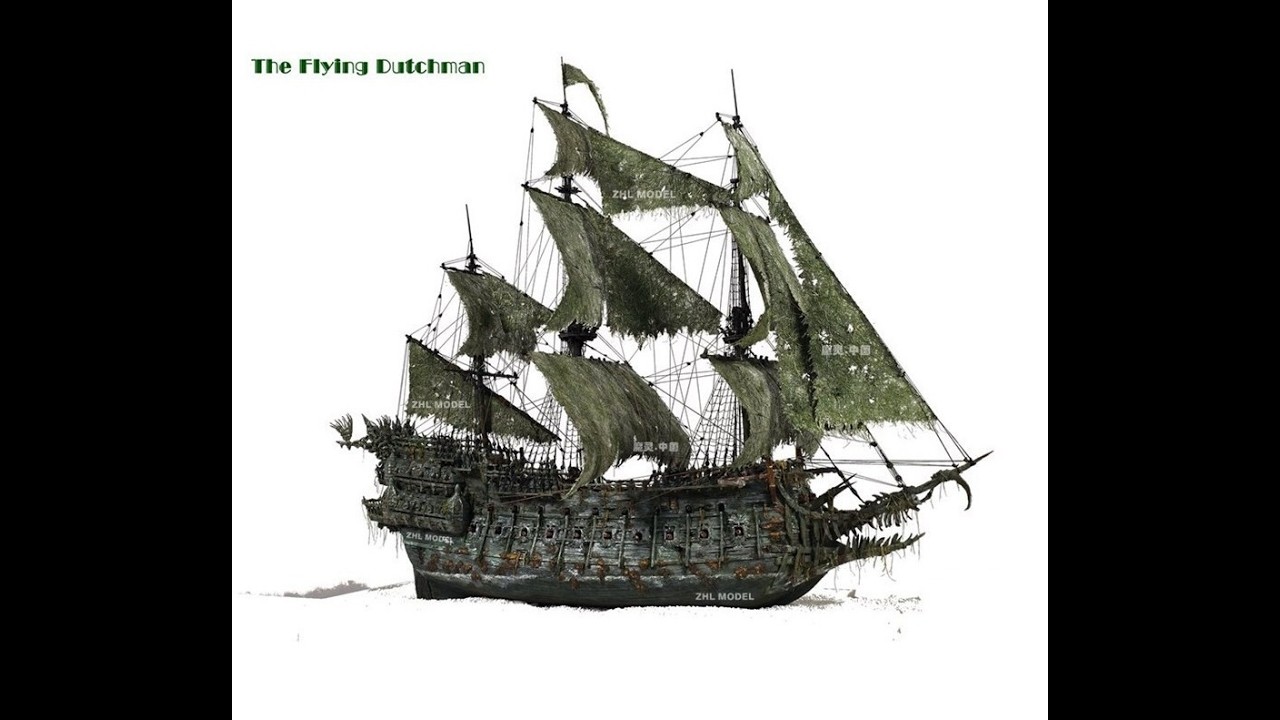 The Flying Dutchman 2026 version wooden model ship kits scale 1:50