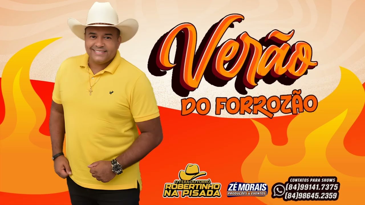 VERÃO DO FORROZÃO - ROBERTINHO NA PISADA - AO VIVO NO SITIO CAJARANA - FORRO DA MELHOR IDADE