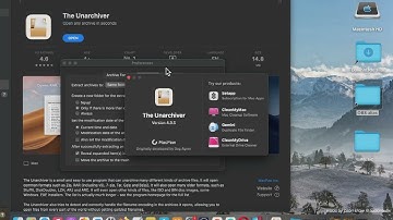 The Unarchiver App [MAC] Basic Overview - Mac App Store