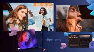 How to put two videos side by side In Clipchamp || Split screen effect in Clipchamp