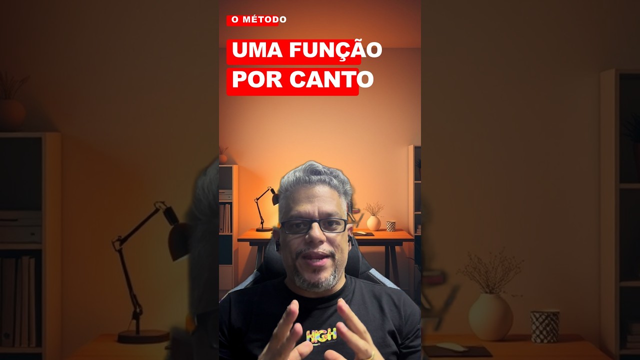Dei uma função só pra cada canto — e parei de travar pra começar #shorts