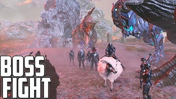 TAKING A SHEEP INTO THE BOSS FIGHT | REX TAMING FAIL | OFFICIAL ARK PVP | Ep 19