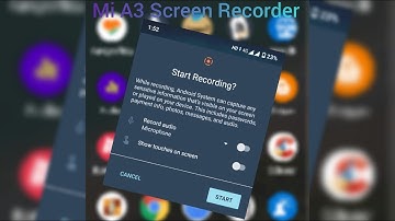 Mobile Mi A3 Screen Recording Feature | Android 11 Upgrade | Mi A3 new Feature