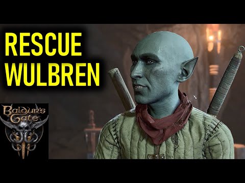 How to Rescue Wulbren Without Fighting (Moonrise Towers Prison) | Baldur's Gate 3 (BG3)