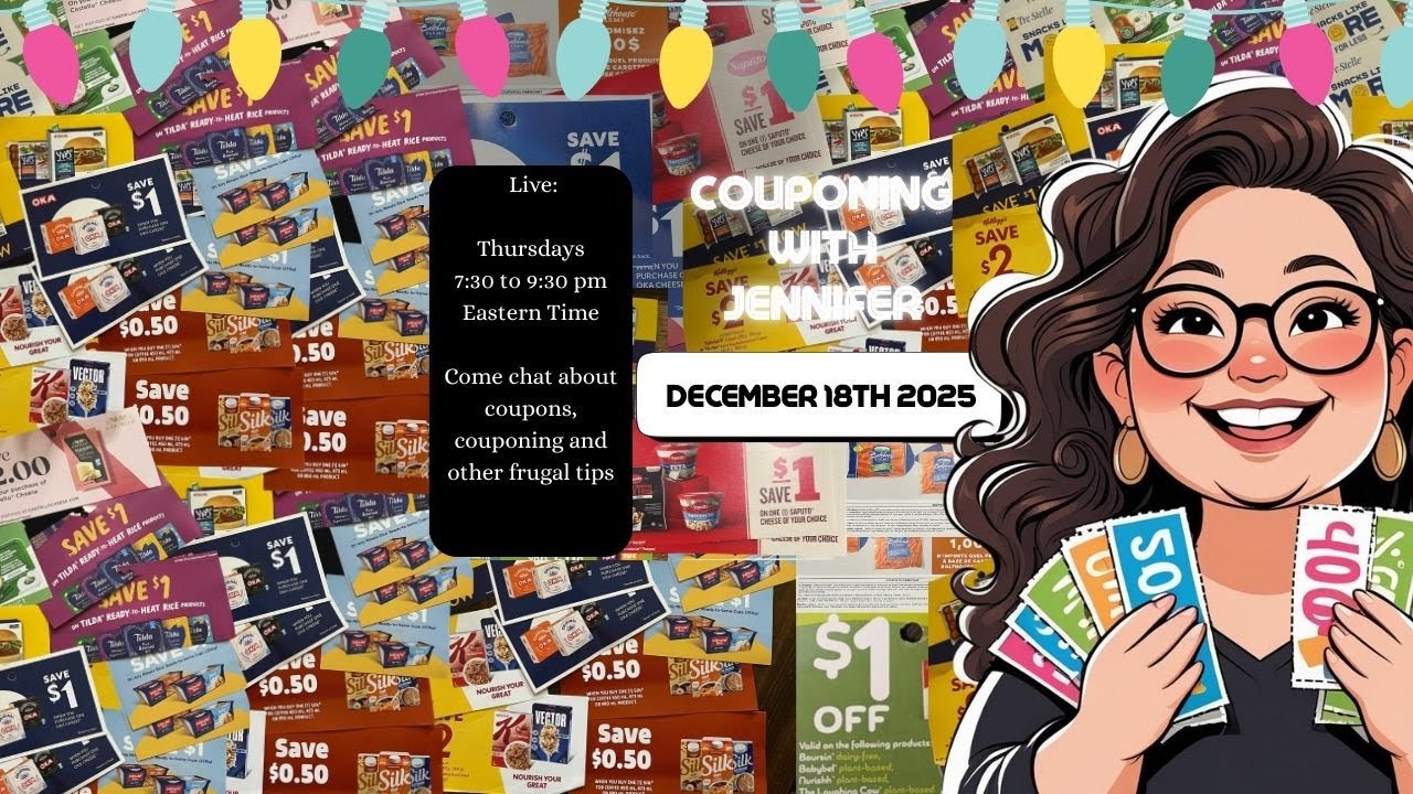 Couponing LIVE December 18th 2025