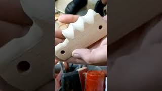 AMAZING process 1911 Grip BUILDING! BEAUTIFUL! #woodworking #cnc #pistol #gun #machine