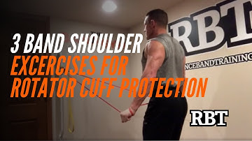 3 Band Exercises for Rotator Cuff Protection