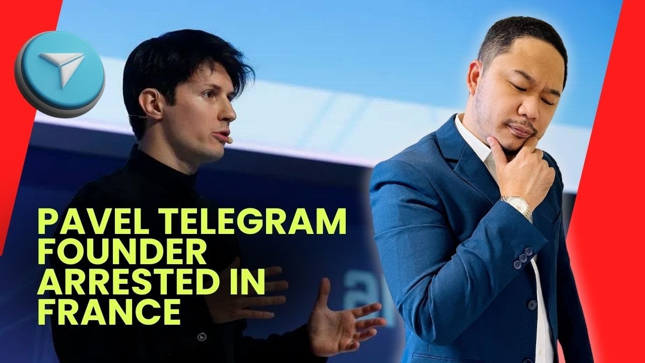 ⁣Telegram Founder, Russian Pavel arrested in France - its effect to crypto