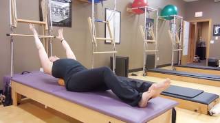 Quick Pilates Core Workout with a small playground ball