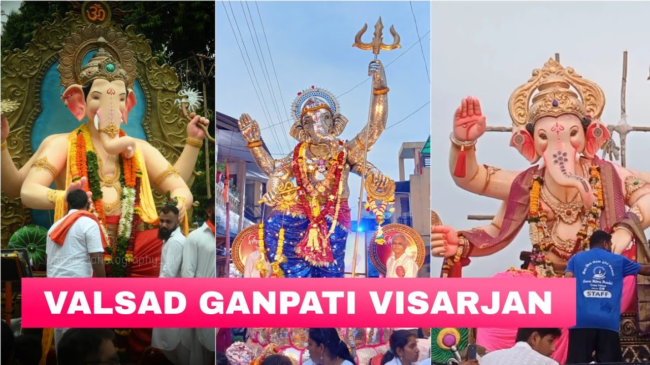 VALSAD ALL GANPATI VISARJAN 2023 | GANPATI VISARJAN 2023 | VALSAD GANPATI | #ganpativisarjan #valsad