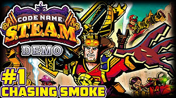 Code Name: S.T.E.A.M. - Chapter 1: Chasing Smoke - Full Demo Playthrough!