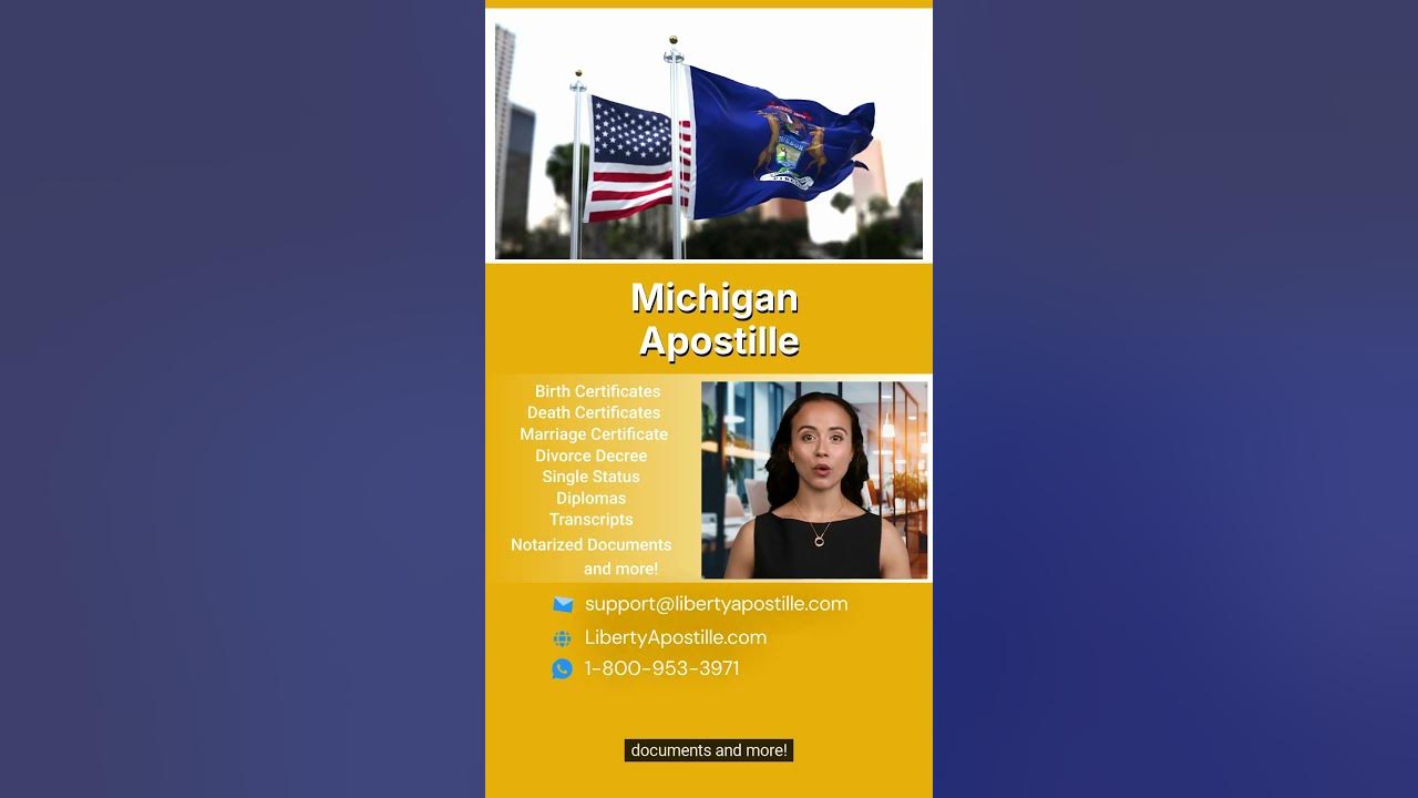 Michigan apostille youtube