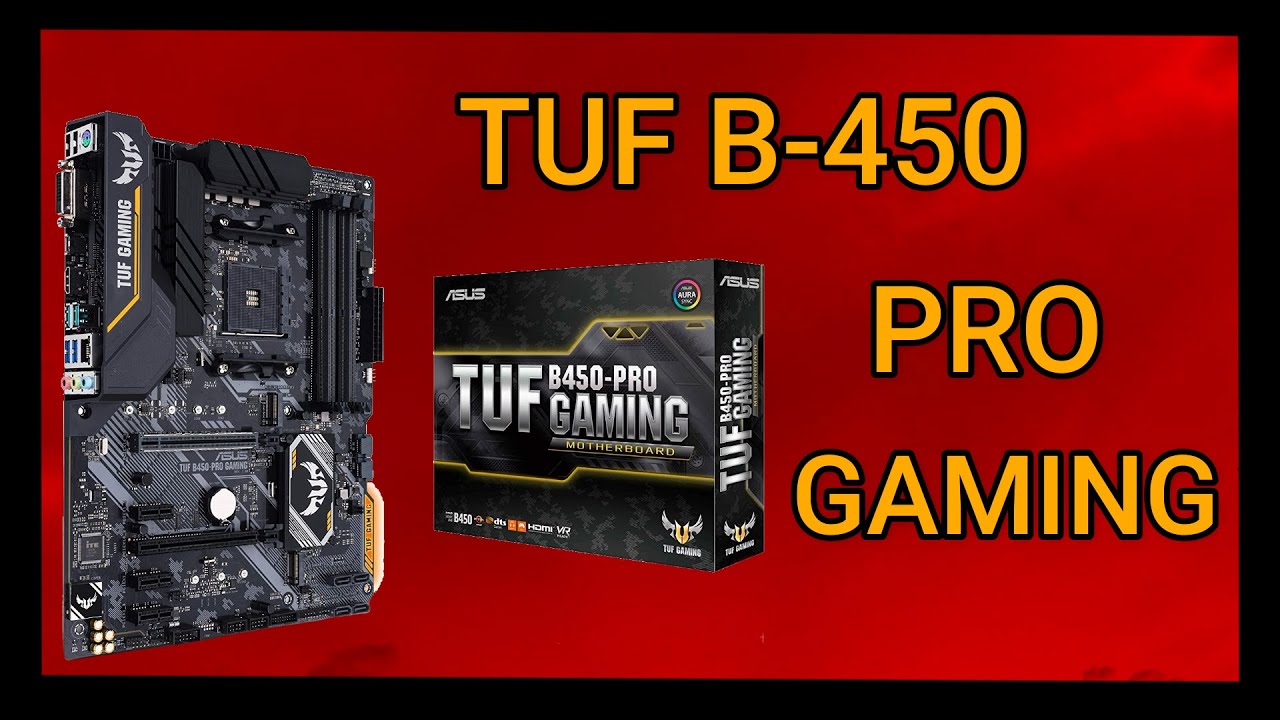 MOTHER ASUS TUF B450-PRO GAMING IDEAL para Ryzen 5 3400G 🔥 REVIEW