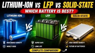 Lithium-Ion vs LFP vs Solid-State Batteries: Which Battery Is Best