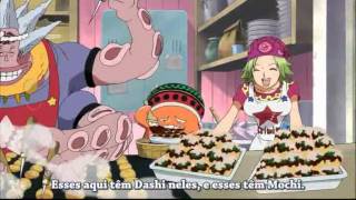 One Piece 390 Cena Do Takoyaki Youtube