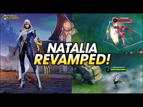 NATALIA REVAMPED! 😱 BUFF or NERF? | MLBB Advanced Server