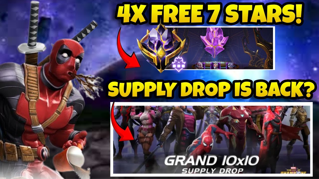 FREE 4× 7-STAR REWARDS + SUPPLY DROP RETURN?! FULL BREAKDOWN!