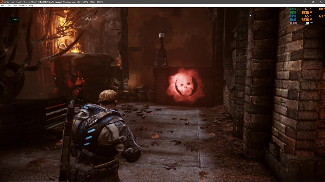 Xenia Canary 1.0.286Gears of War Judgment YouTube