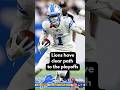 The Detroit Lions have a clear path to the PLAYOFFS #detroitlions #nfl #onepride