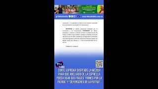 Abelardo de la Espriella puede usar "firmes por la patria"