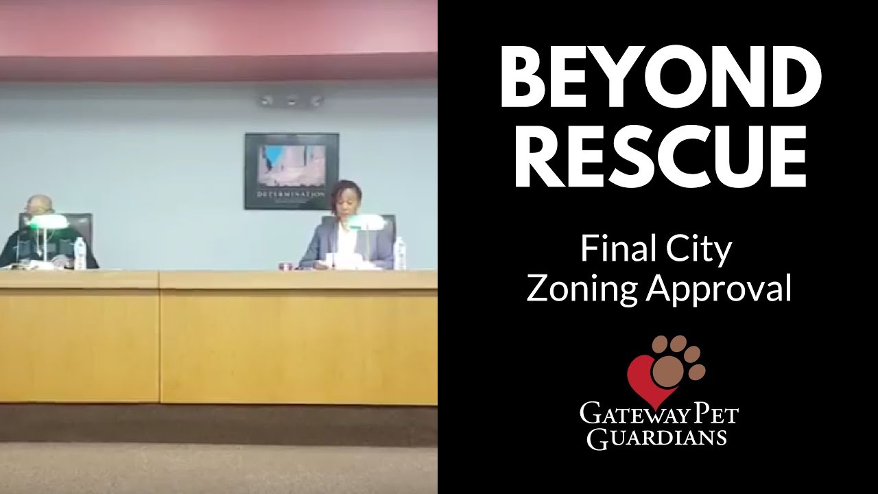 zoning review status Beyond Rescue: Episode 35 - Final City Zoning Approval