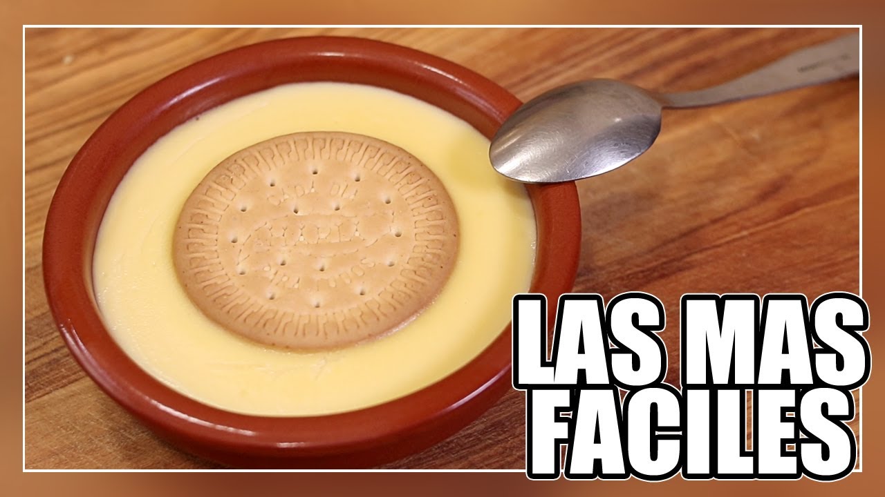 Las NATILLAS caseras MÁS FACILES y RÁPIDAS | Las Natillas de la ABUELA!!!