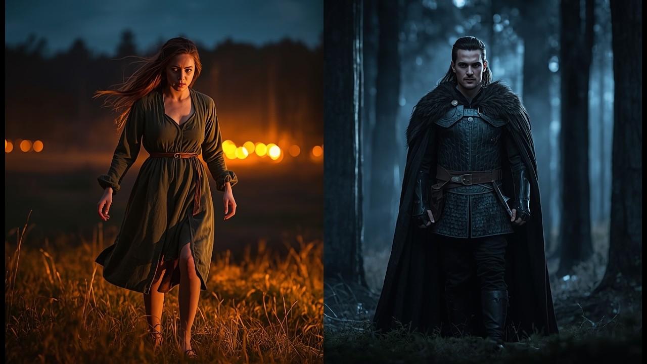 She Fled Her Village at Dusk — The Alpha King Was Already Waiting at the Forest's Edge