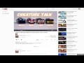 No More Creature Talk On My Channel 