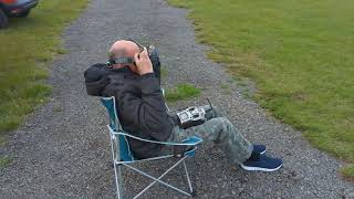Evening maiden flight of Trevs Funnystar