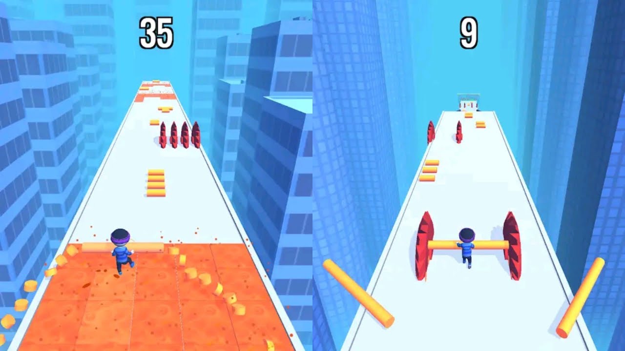 Roof Rails Level 4-15 gameplay walkthrough