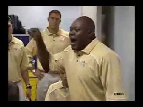 Georgia Tech Pre-Game Football Speech - Amazing Passion!