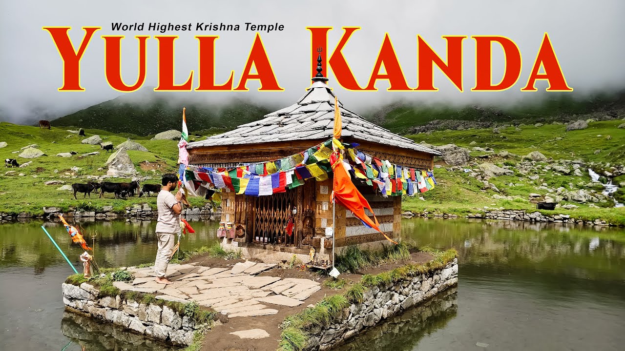 13,000 ft par Krishna Mandir 😲 | Yulla Kanda Trek | Kinnaur Valley 