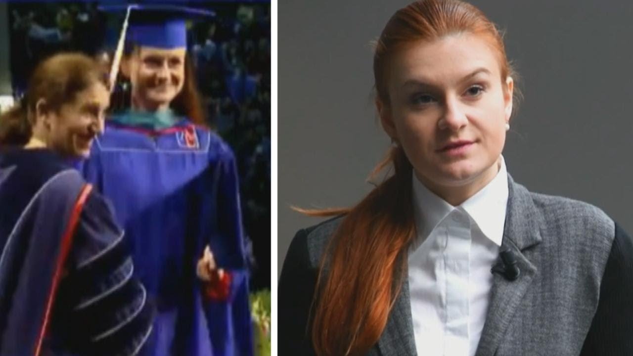 ⁣Russian Spy Maria Butina Graduates From American University in Unearthed Video