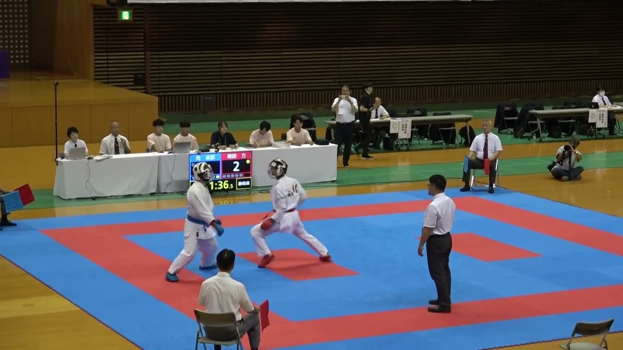 マスターズ2025愛媛大会 男子組手１部 １回戦（赤）