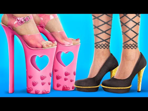 Высокие каблуки vs ультра высокие каблуки
