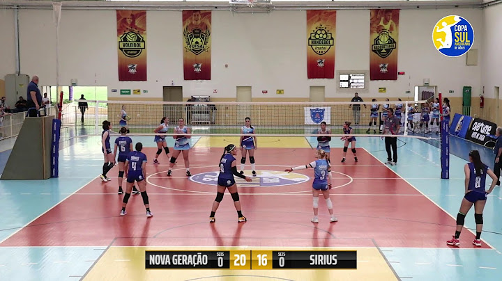 Copa Sulamericana de Vôlei 2k25 - Nova Geração x Sirius - Final U17