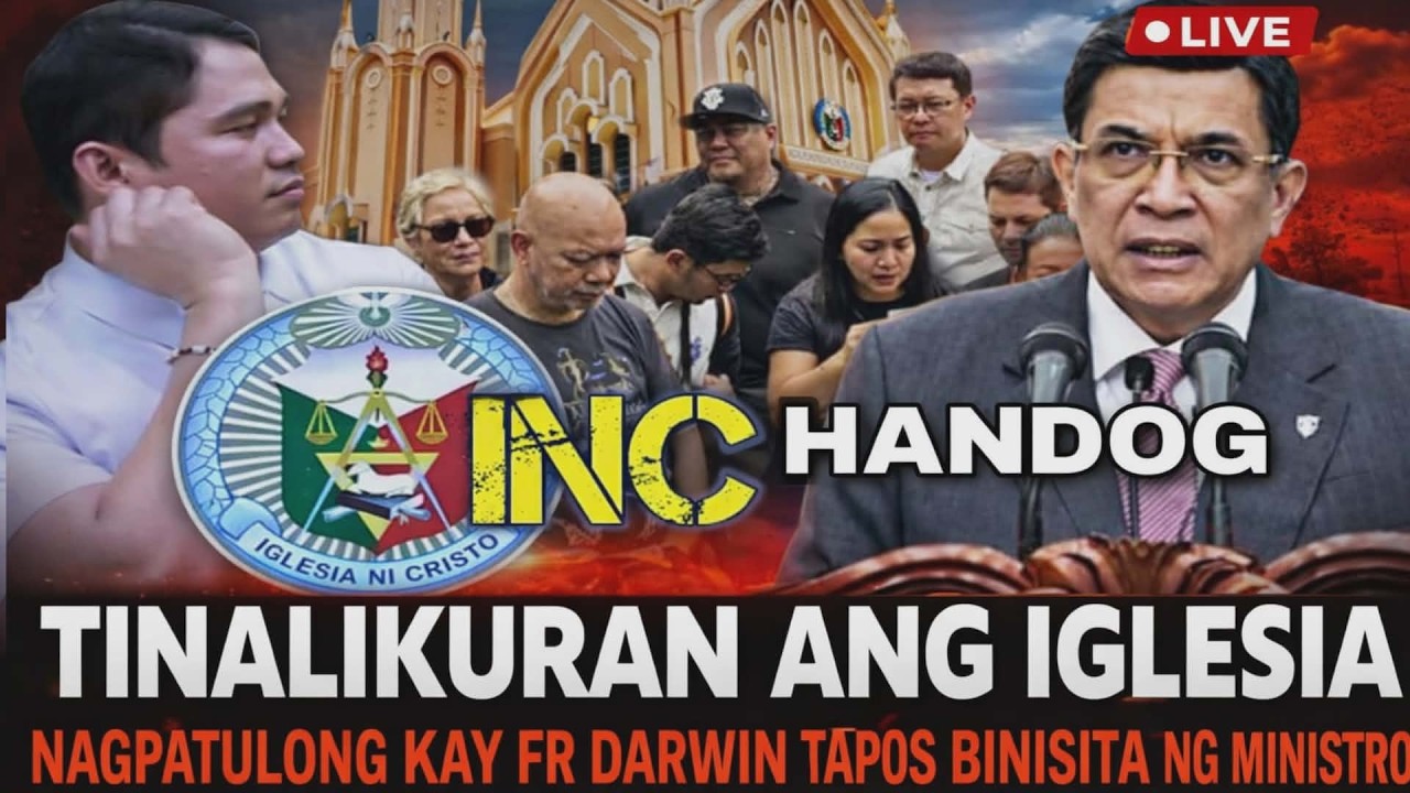 👉INC Handog iniwan ang Iglesia! Ministro Bumisita, Walang Nagawa — Nagpatulong kay Fr. Darwin.
