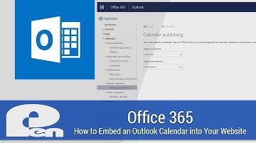 How to Embed an Outlook Calendar into Your Website - Office 365